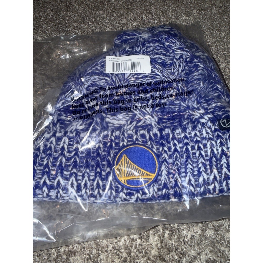 Golden State Warriors Women‎ Cable Knit Beanie